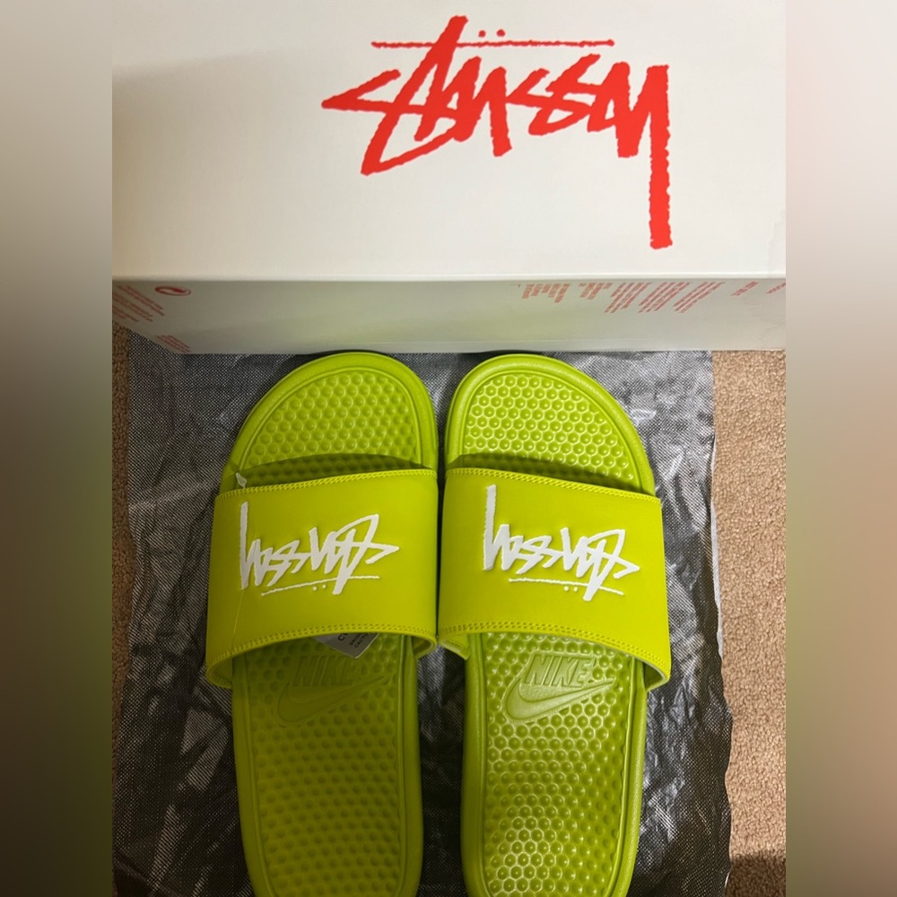 Brand new stussy slides